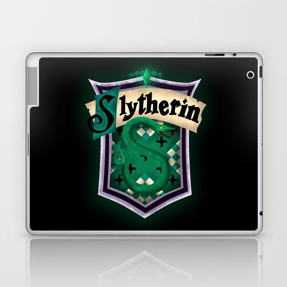 Slytherin Laptop & iPad Skin