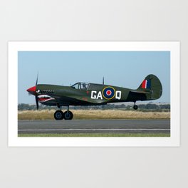P 40 Art Prints Society6