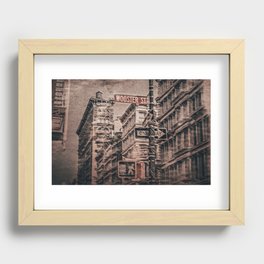 New York City SoHo Recessed Framed Print