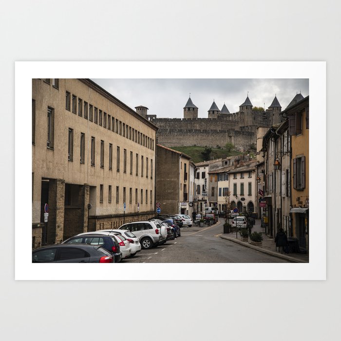Carcassonne, France Art Print