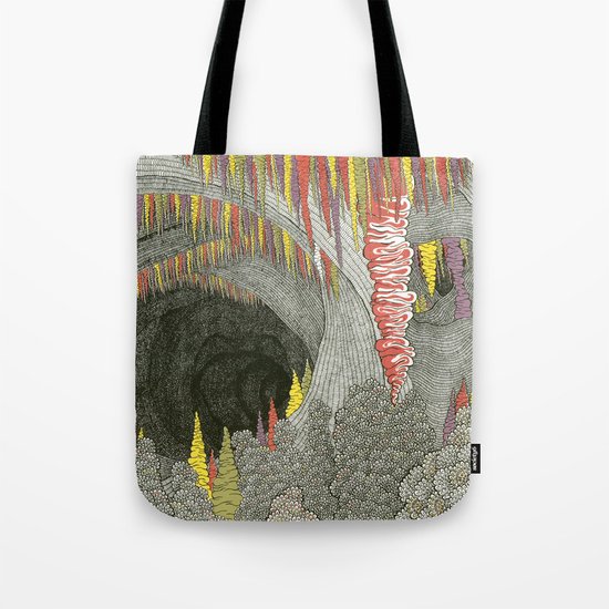 Color Cave Tote Bag