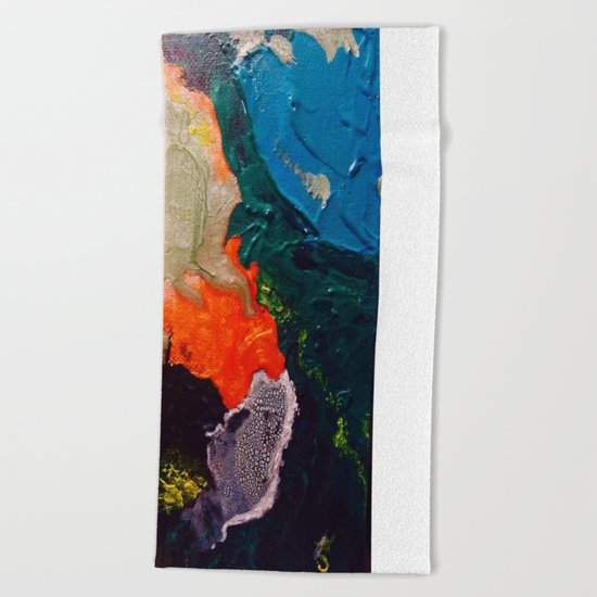 El Nino Abstract Beach Towel