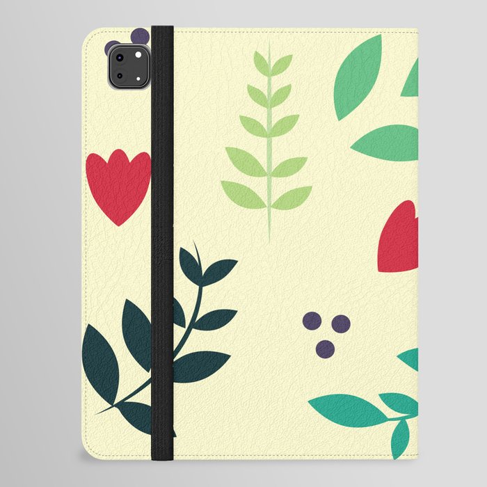 Lovely Floreal pattern iPad Folio Case