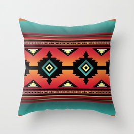 Navajo Canyon  Throw Pillow