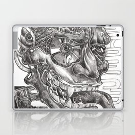 Sketching of hannya  mask Laptop & iPad Skin