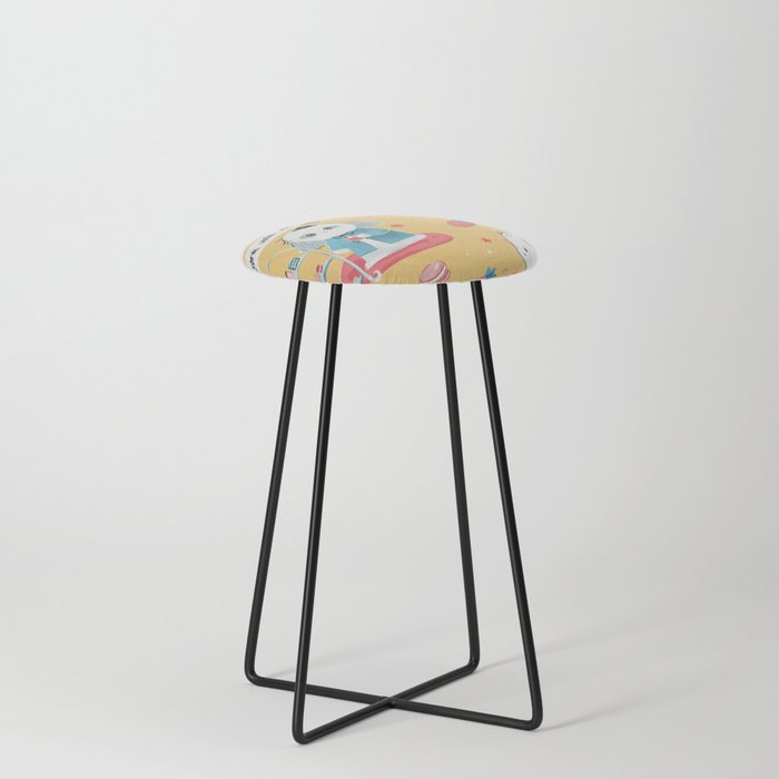 RABBIT PARTY Counter Stool