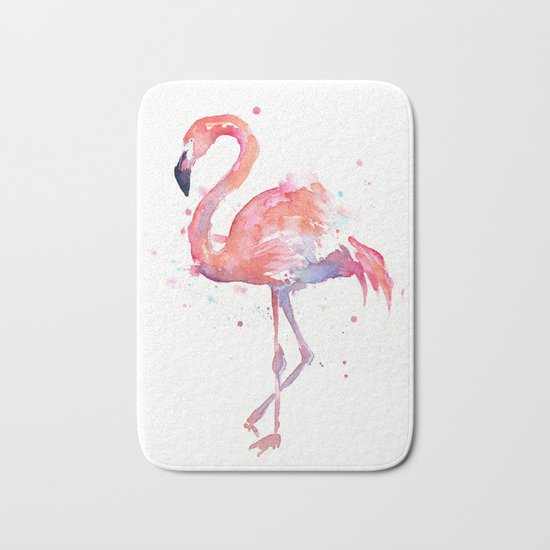 Flamingo Bath Mat