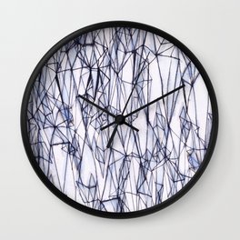 Crystal Sketch  Wall Clock