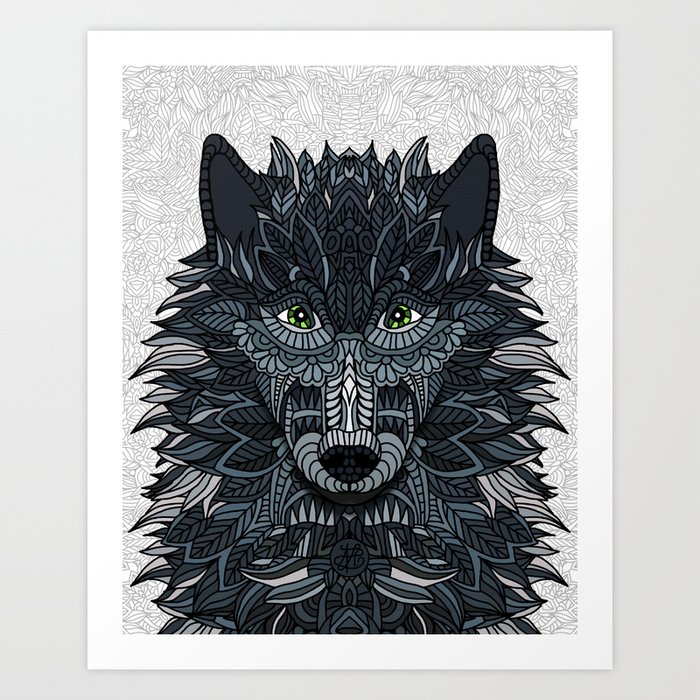 Wolf Art Print