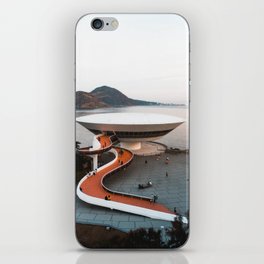 Brazil Photography - Awesome Art Museum In Niterói iPhone Skin