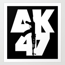 AK-47 Art Print