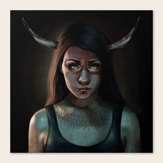 Horns Canvas Print