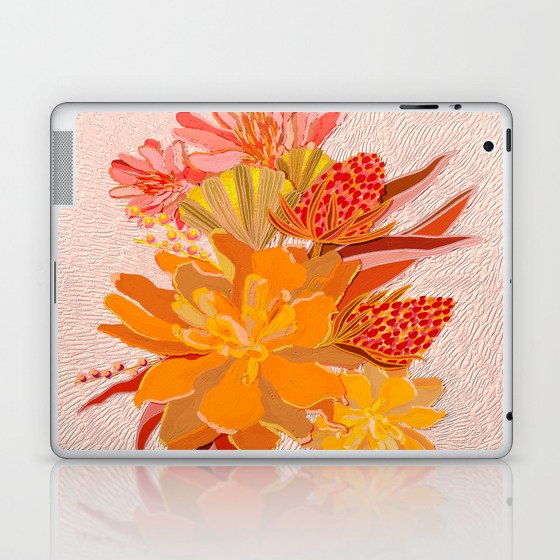 Warm Flowers Laptop & iPad Skin