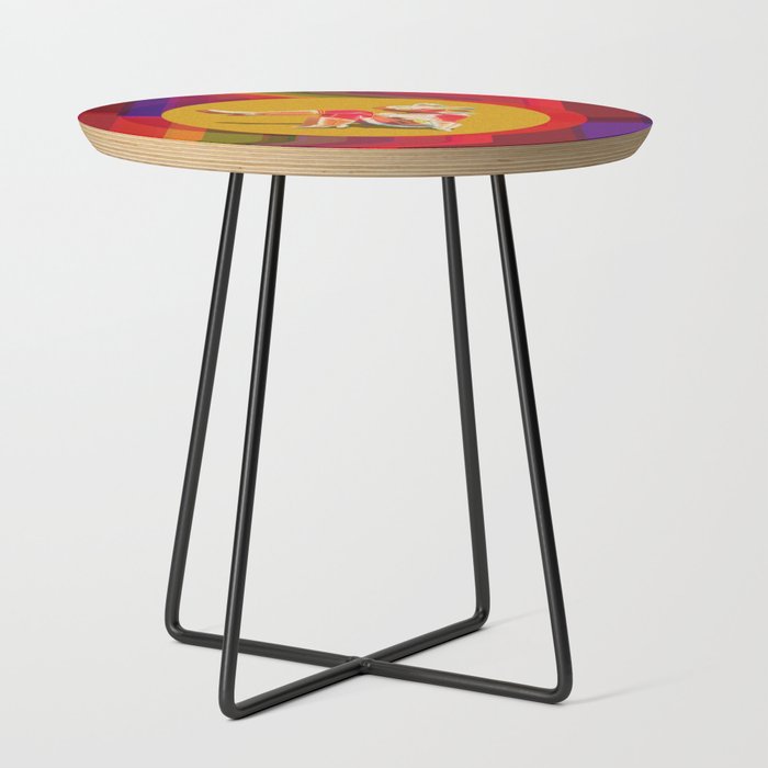 Retro Cowgirl Side Table