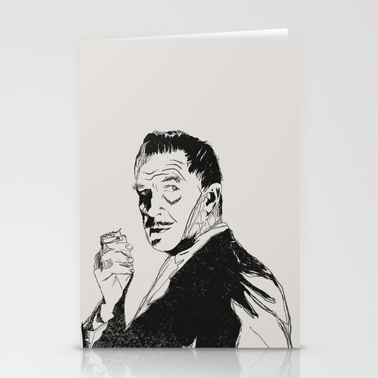 Vincent Price Stationery Cards