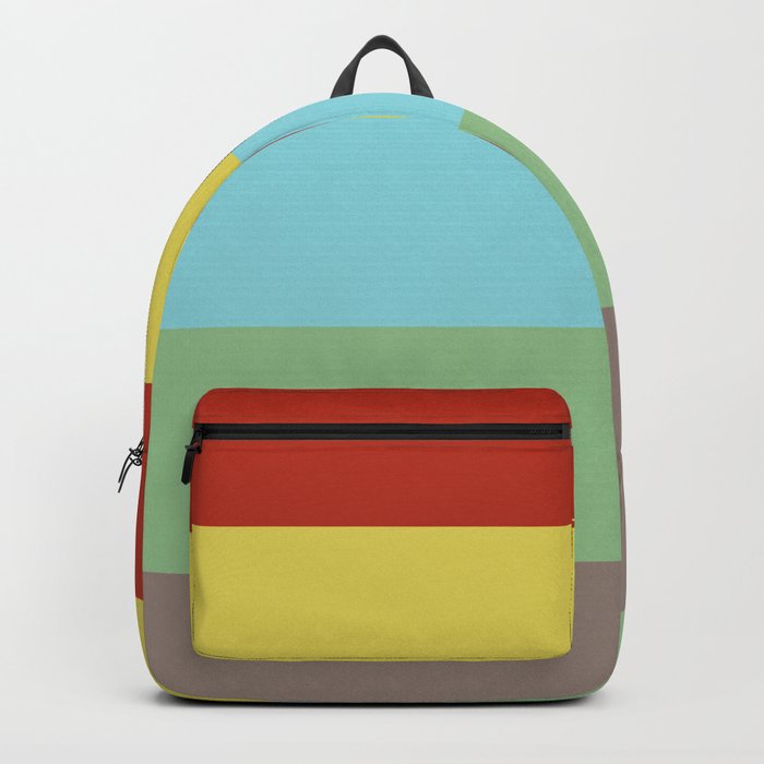 Classic Stripes Retro Style Backpack