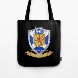 Dunbar Scottish Family Clan Scotland Shield Tote Bag