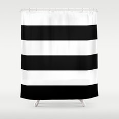 Black White Shower Curtains Society6