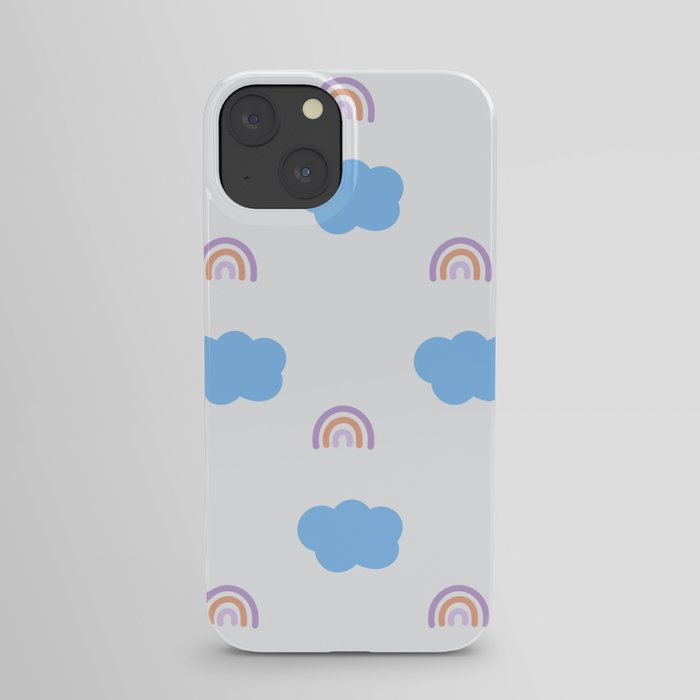 Rainbow and Cloud iPhone Case