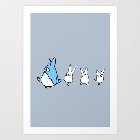 Totoro Art Print