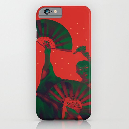 Geisha Snow iPhone & iPod Case