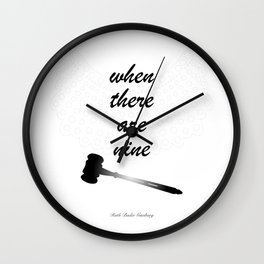 When There Are Nine Wall Clock