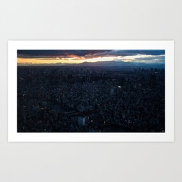 Tokyo Views Art Print