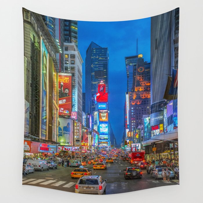 Times Square (Broadway) Wall Tapestry