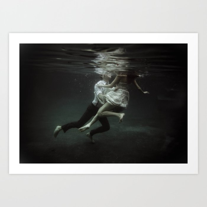 abyss of the disheartened : VII Art Print