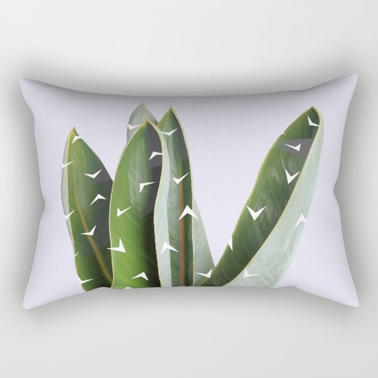 Birth and Knowledge #society6 #foliage #nature #buyart #decor #home #fashion #lifestyle #tech Rectangular Pillow