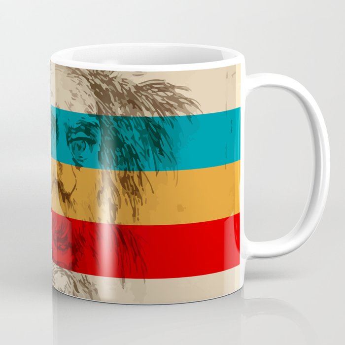 Old Satyre and suprematism Coffee Mug