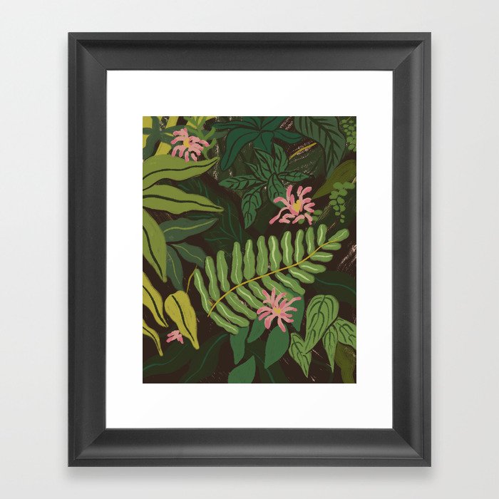 Plants II Framed Art Print