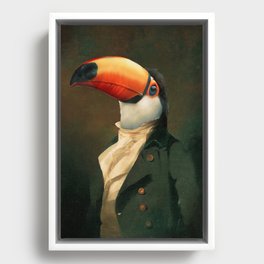 Lord Toucan Framed Canvas