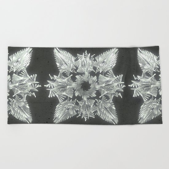 A Winged Debacle Beach Towel