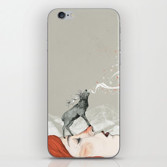 Deer Lady! iPhone & iPod Skin