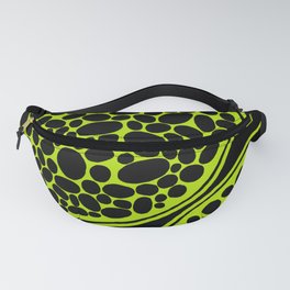 Organic 3 - Lime Green Fanny Pack
