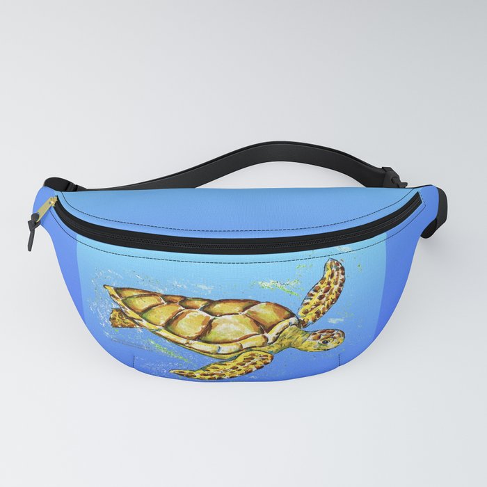 Sea Turtle No Background Fanny Pack by EssexArt ABC Society6