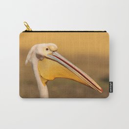 Pelican beak, yellow bird art Carry-All Pouch | Print, Photo, Funny, Beak, Animalart, Color, Birdprint, Bird, Digital Manipulation, Long Exposure 