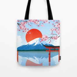 Landscape of Japan Tote Bag