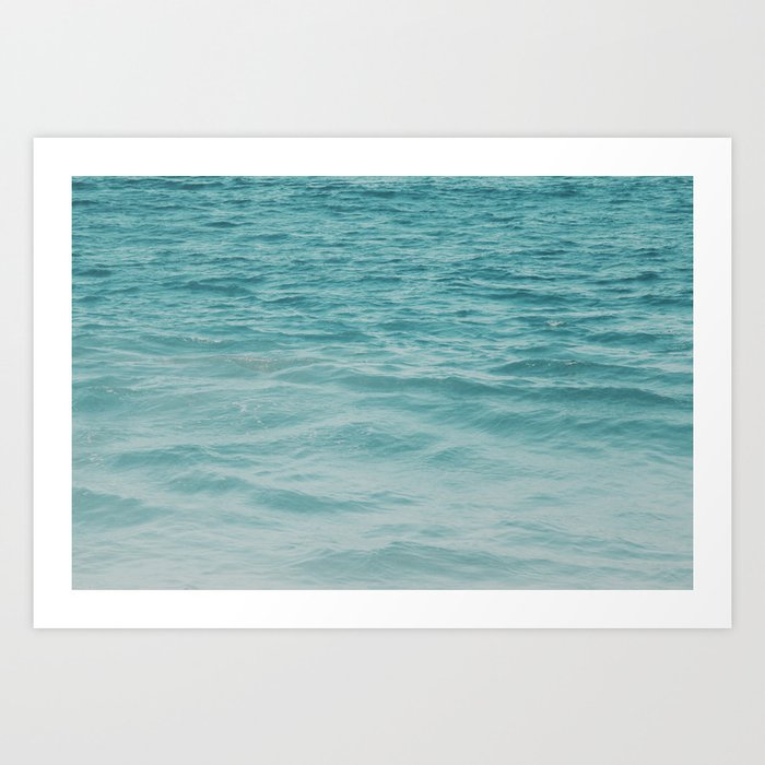 Simple Sea Art Print