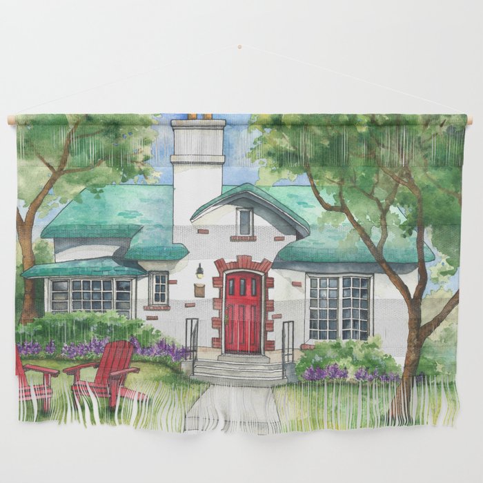 The Enchanted Cottage Wall Hanging
