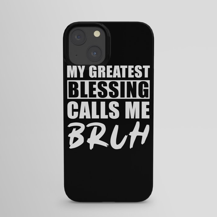 Bruh iPhone Case