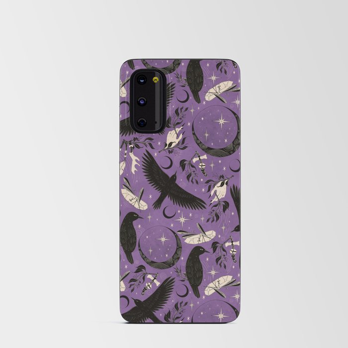 Raven Tarot Purple  Android Card Case