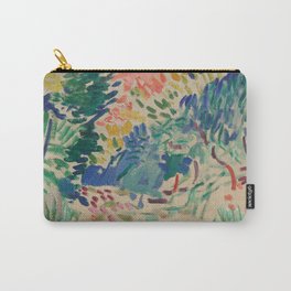Landscape at Collioure by Henri Matisse Carry-All Pouch