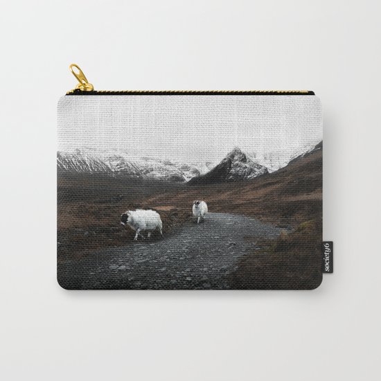 Sheep in the highlands #adventure Carry-All Pouch