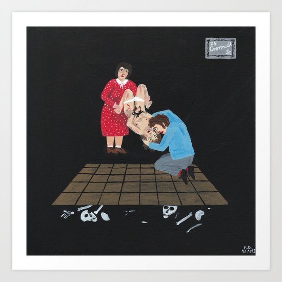 Rosemary & Fred West Art Print