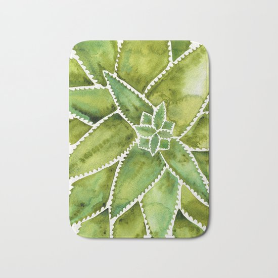 Aloe Vera – Green Palette Bath Mat