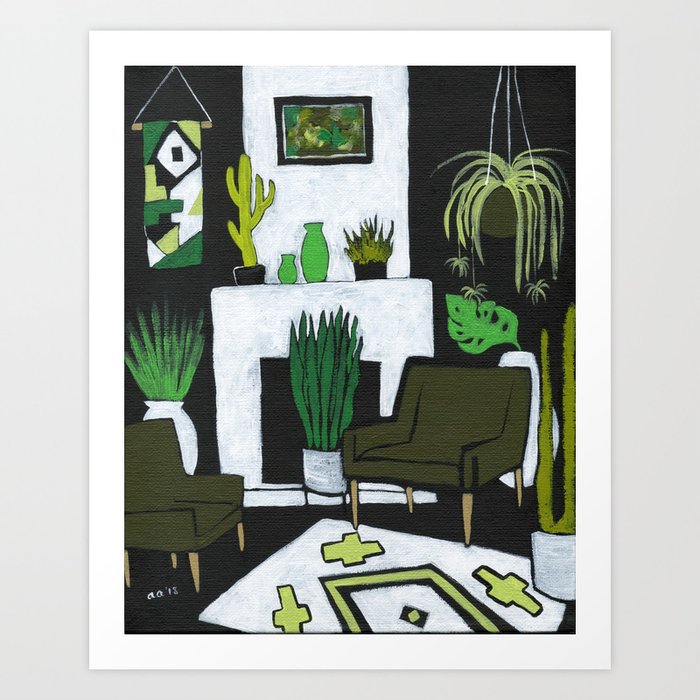 The Green Room Art Print