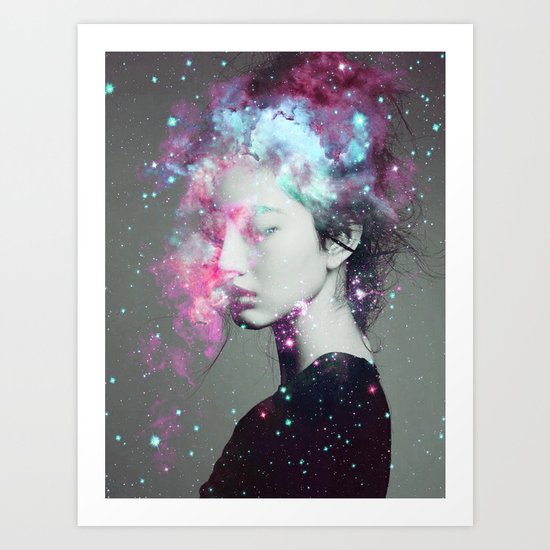Explosive thoughts Art Print
