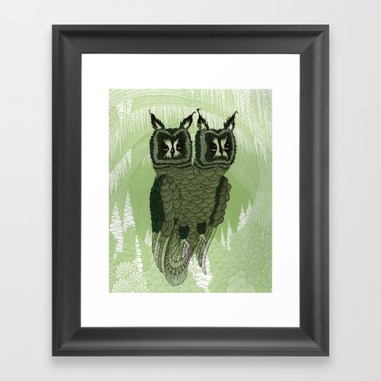Owls Framed Art Print